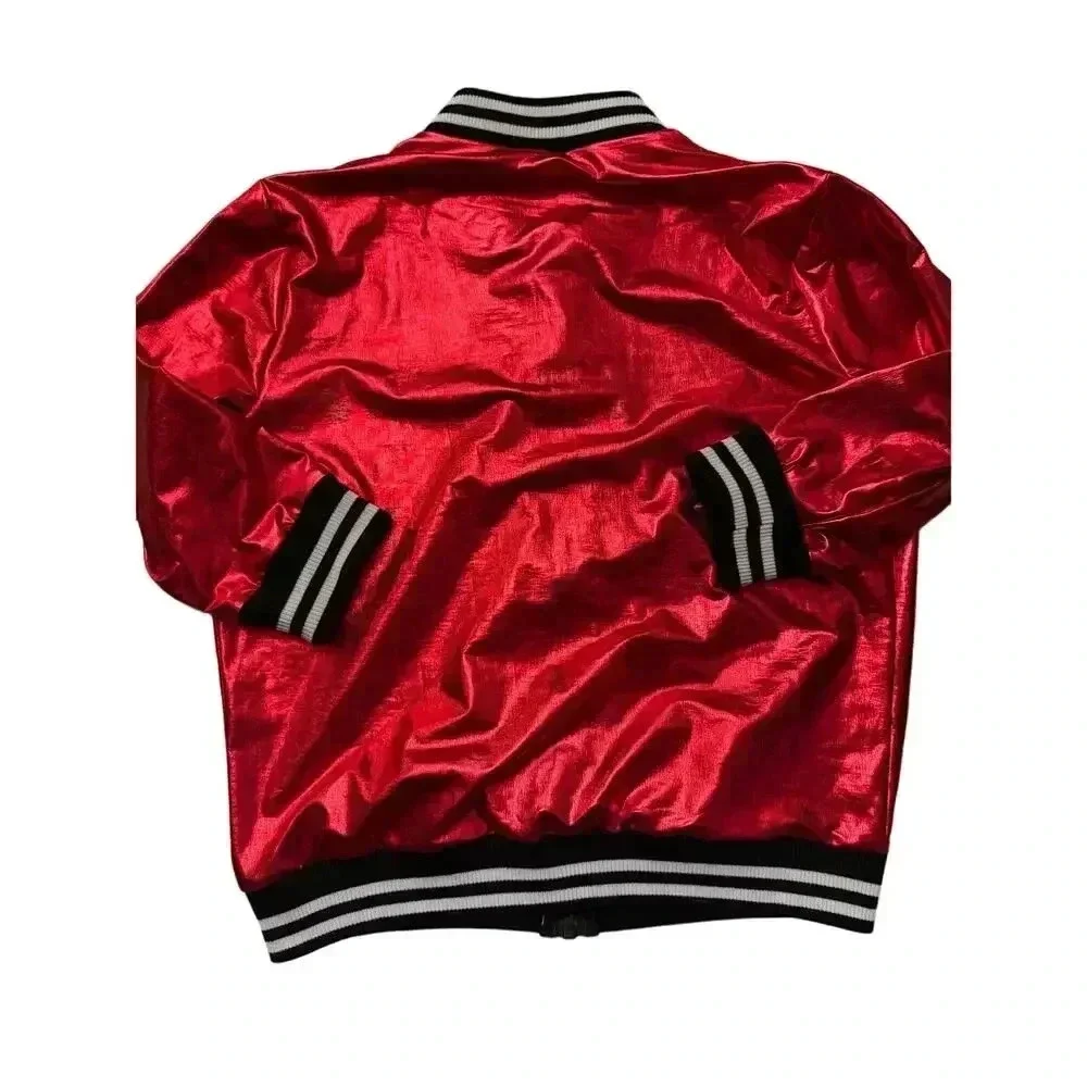 Weissman Cropped Metallic Windbreaker - LC